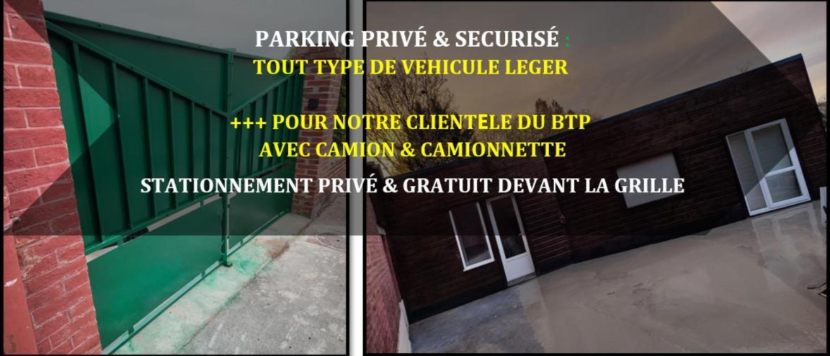 Loft O'Chalet - 10 Min Gare - Parking Prive Amiens Exteriör bild