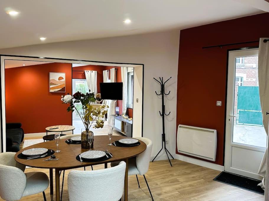 Loft O'Chalet - 10 Min Gare - Parking Prive Amiens Exteriör bild