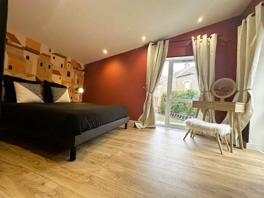 Loft O'Chalet - 10 Min Gare - Parking Prive Amiens Exteriör bild