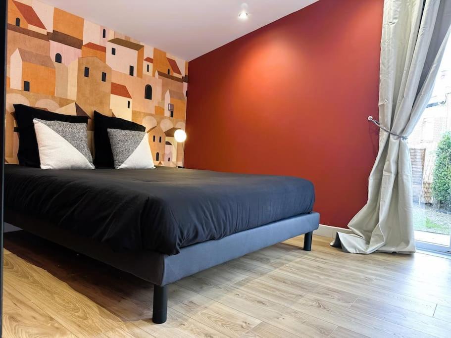 Loft O'Chalet - 10 Min Gare - Parking Prive Amiens Exteriör bild