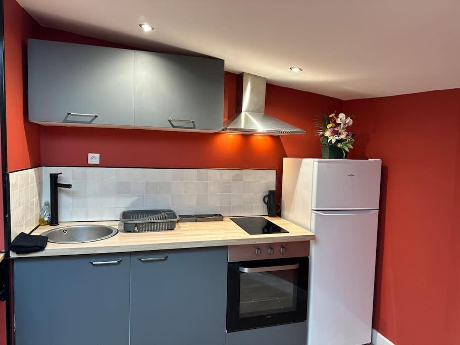Loft O'Chalet - 10 Min Gare - Parking Prive Amiens Exteriör bild